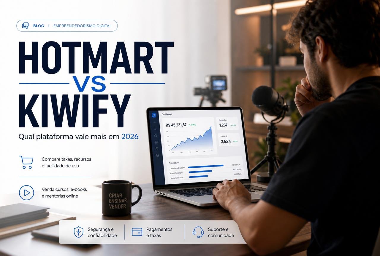 Hotmart vs Kiwify: Qual Plataforma Escolher em 2026?